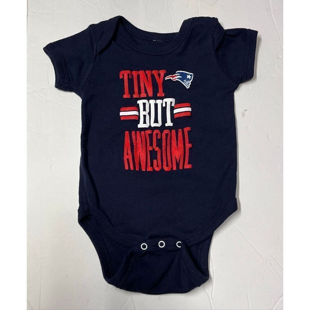 Outer Stuff NFL New England Patriots Bodysuit   Boys Size 0/3 Months